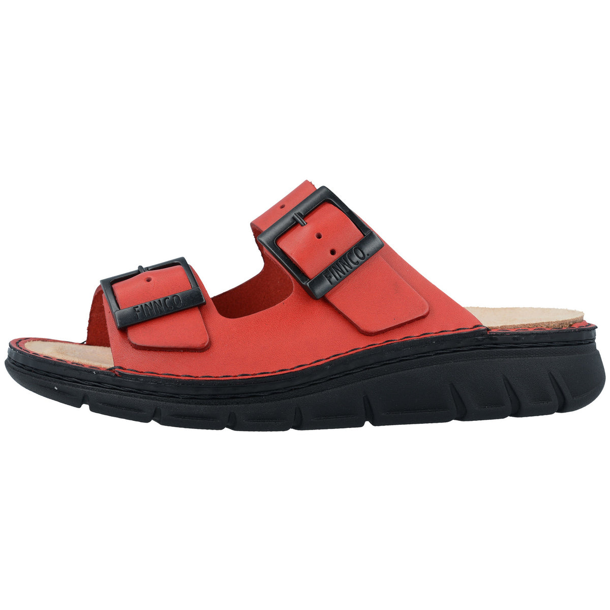 Finn Comfort Pantolette 81546 CAYMAN-S in Rot