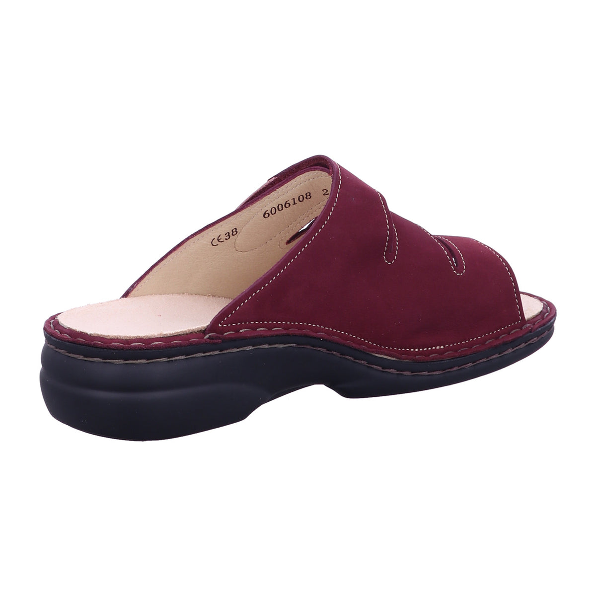 Finn Comfort Pantolette 02554 KOS in Rot