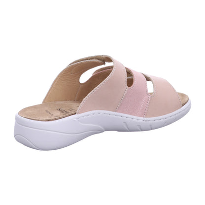 Solidus Pantolette 20141 Wellness Special - Weite G in Rot
