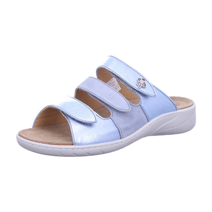 Solidus Pantolette 20141 Wellness in Blau