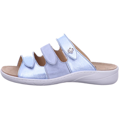 Solidus Pantolette 20141 Wellness in Blau