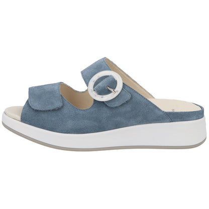 Solidus Pantolette 75035 Hannah - Weite H in Blau