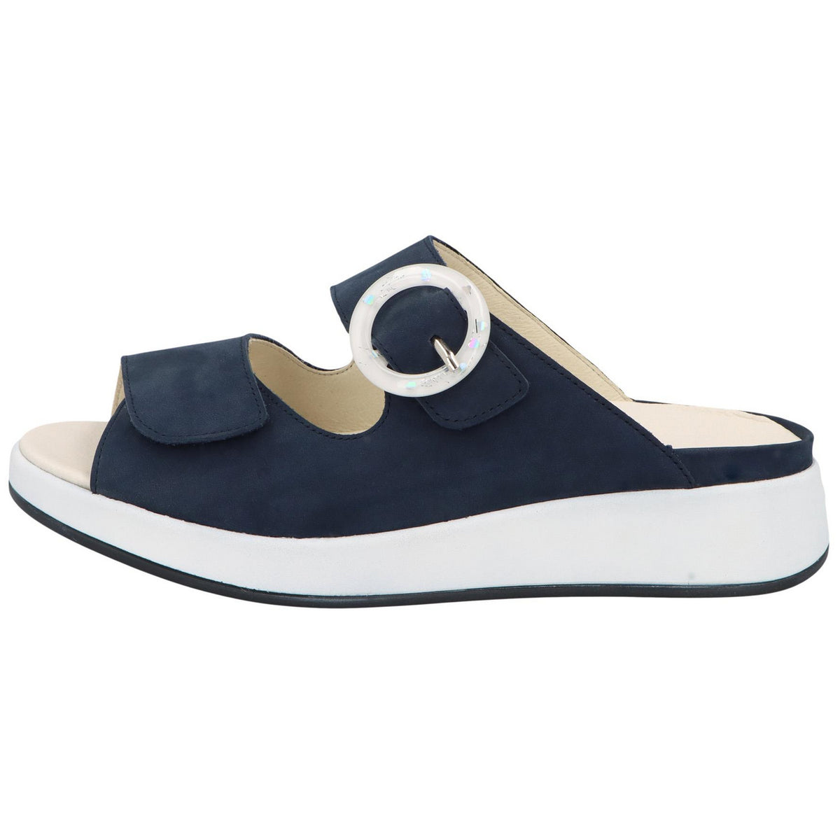 Solidus Pantolette 75035 Hannah - Weite H in Blau