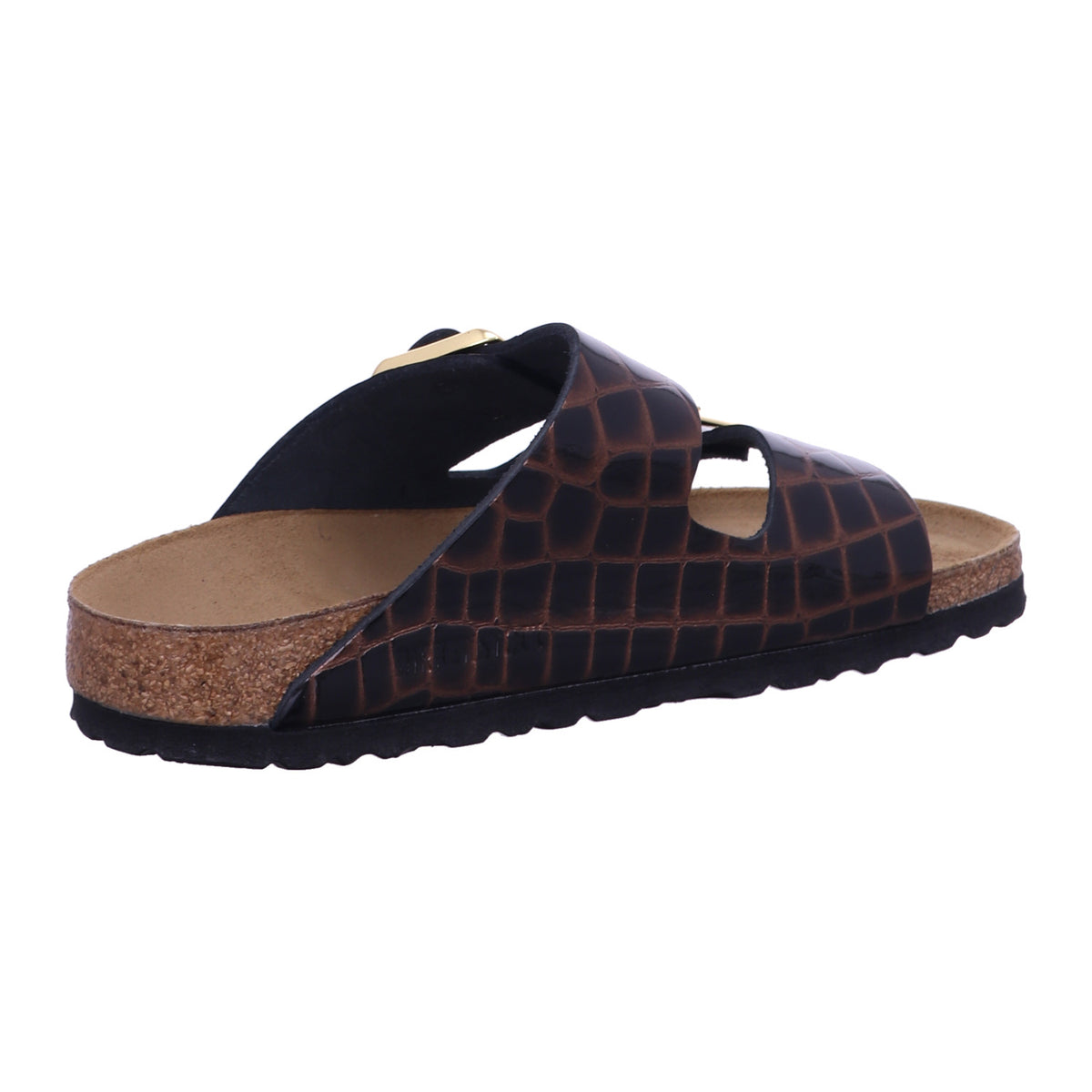 Birkenstock Pantolette 1032864 Arizona LENA Emboss Animal Black in Schwarz