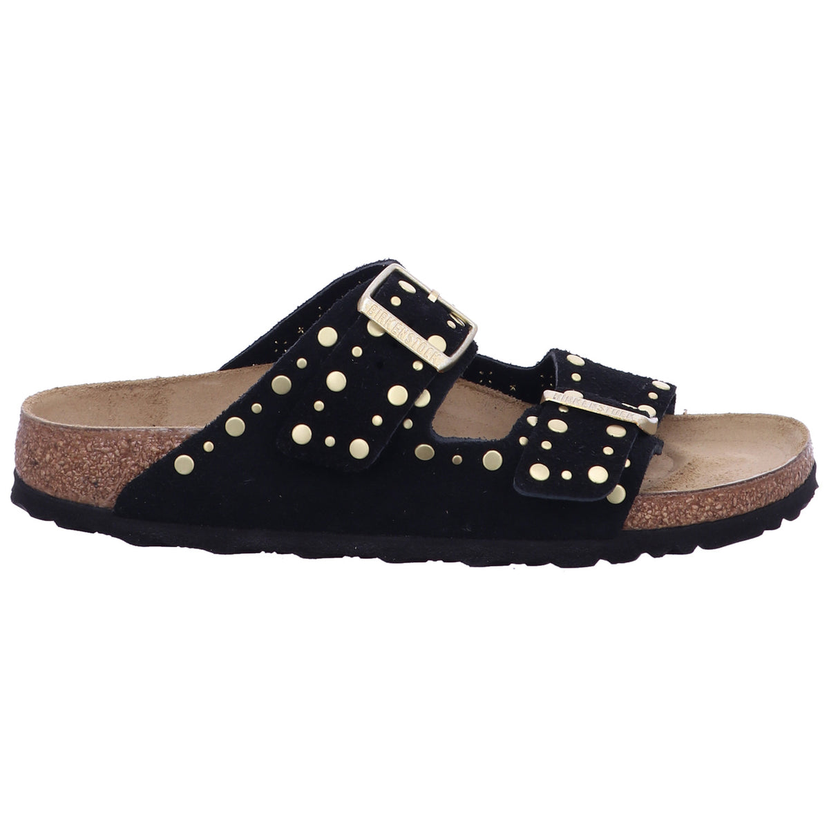 Birkenstock Pantolette 1030348 Arizona Rivet LEVE Black in Schwarz