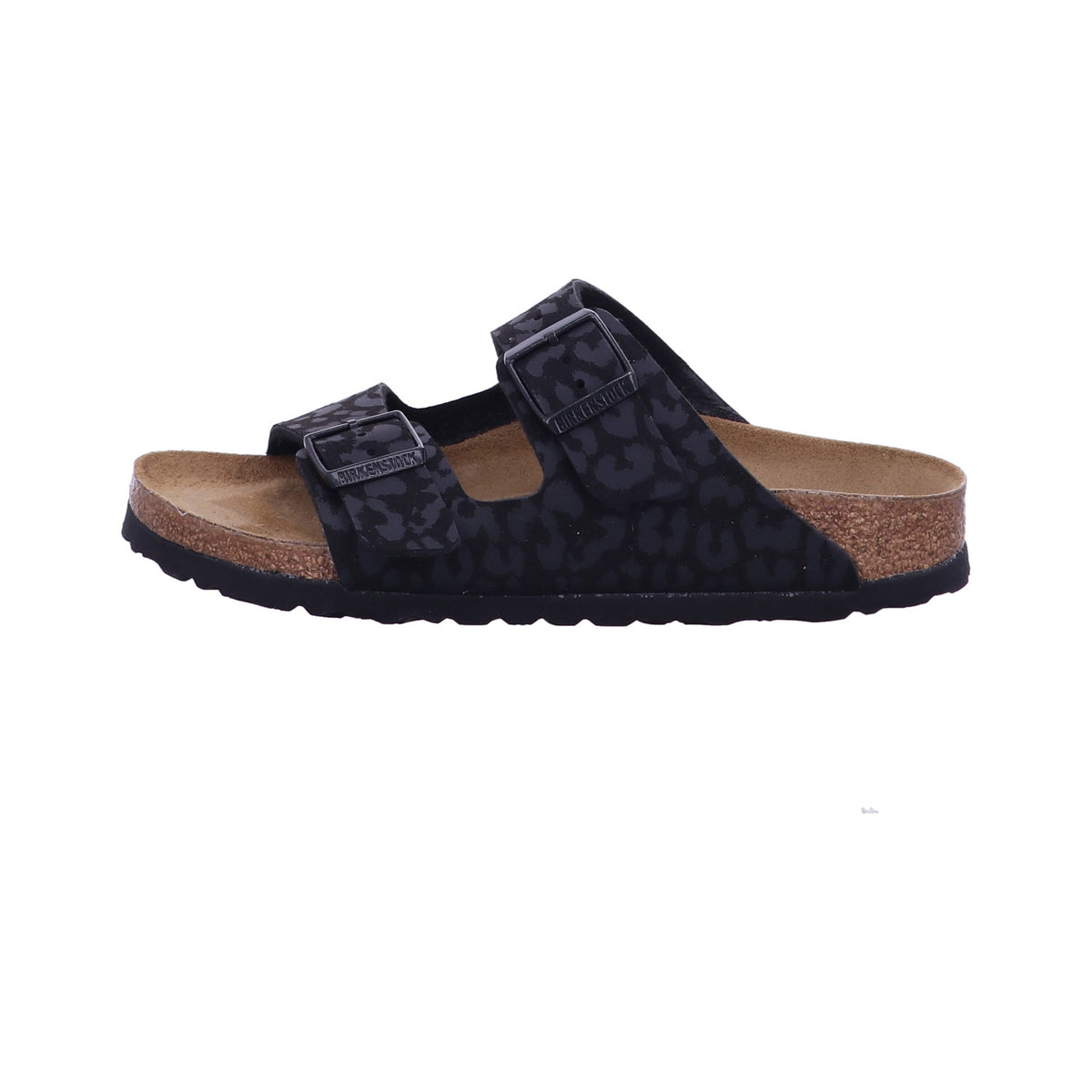 Birkenstock Pantolette 1030563 Arizona SYN Leo Black in Schwarz
