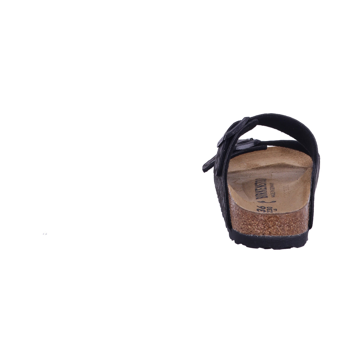 Birkenstock Pantolette 1030563 Arizona SYN Leo Black in Schwarz