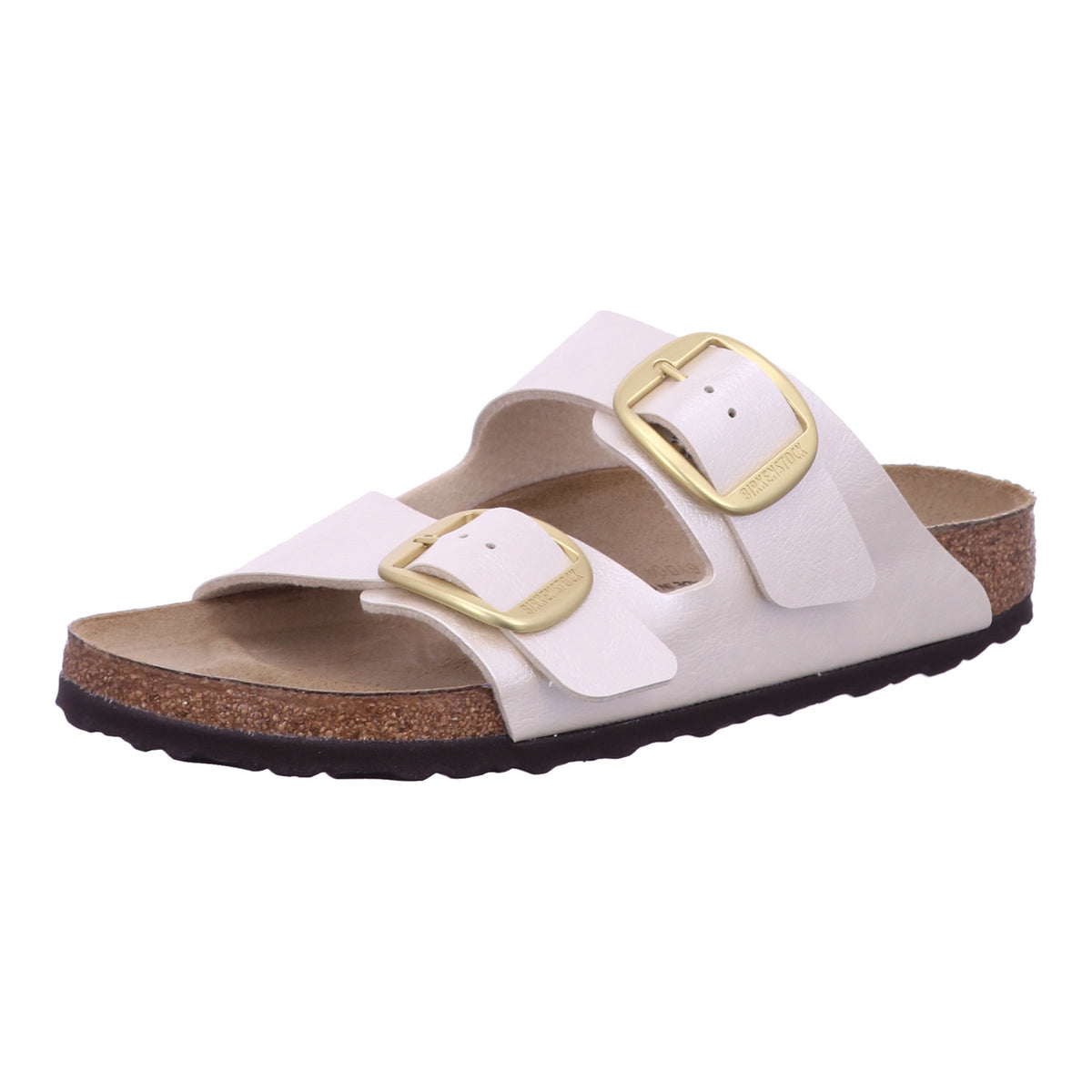 Birkenstock Pantolette 1020021 Arizona BB BF Graceful Pearl White in Weiß
