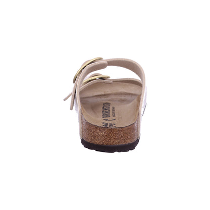 Birkenstock Pantolette 1020021 Arizona BB BF Graceful Pearl White in Weiß
