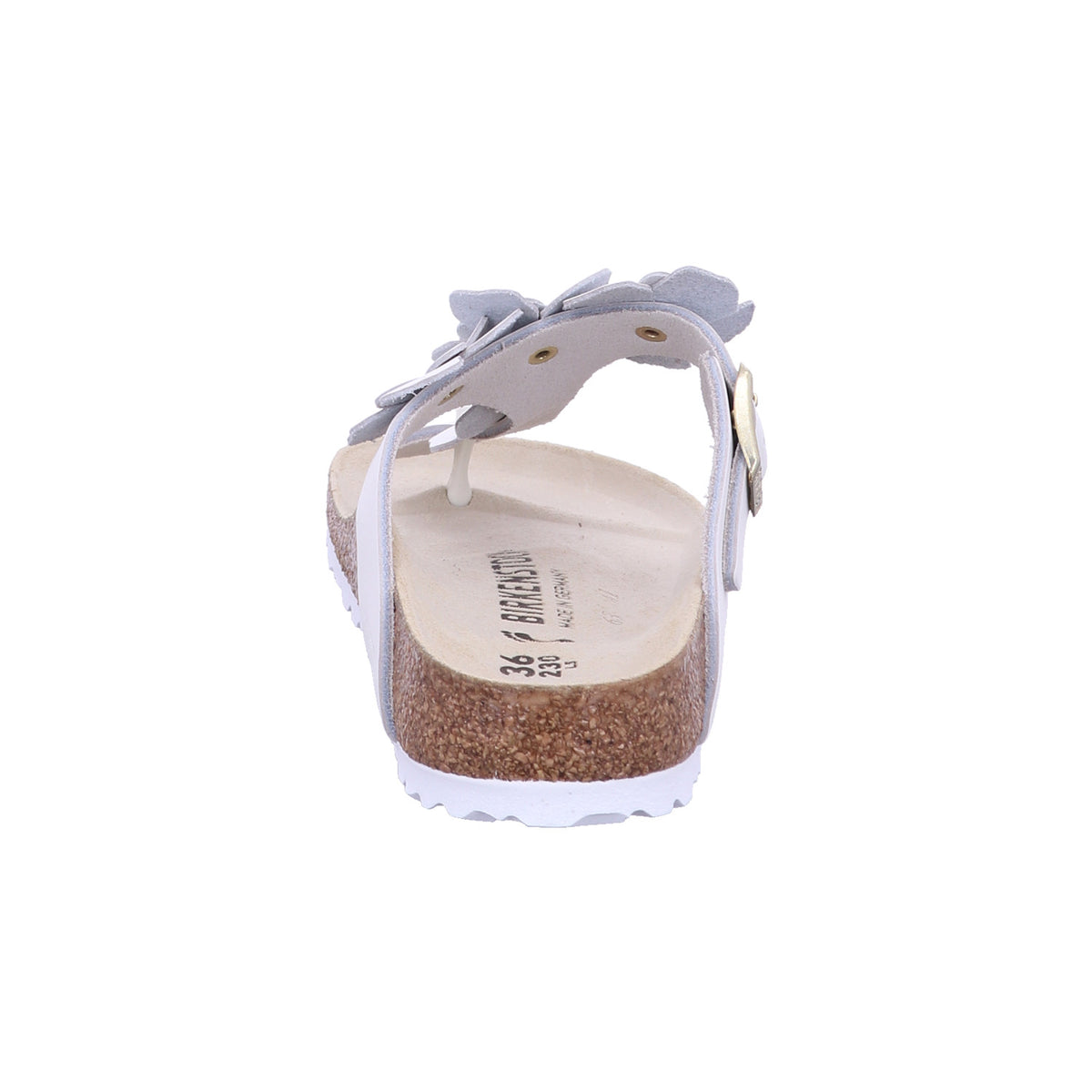 Birkenstock Pantolette 1026735 Gizeh Flowers LE White in Weiß
