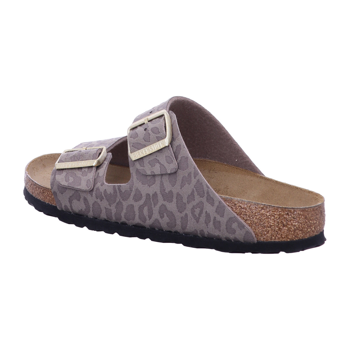 Birkenstock Pantolette 1031941 Arizona SYN Leo Gray Taupe in Grau