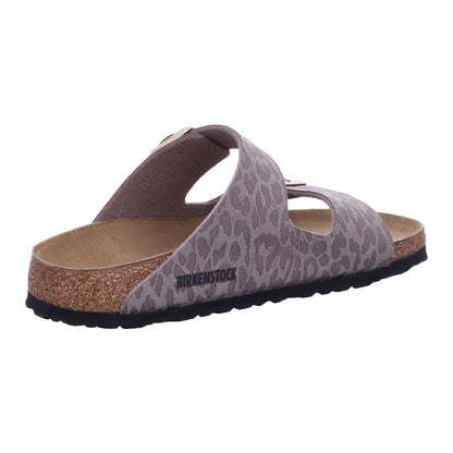 Birkenstock Pantolette 1031941 Arizona SYN Leo Gray Taupe in Grau