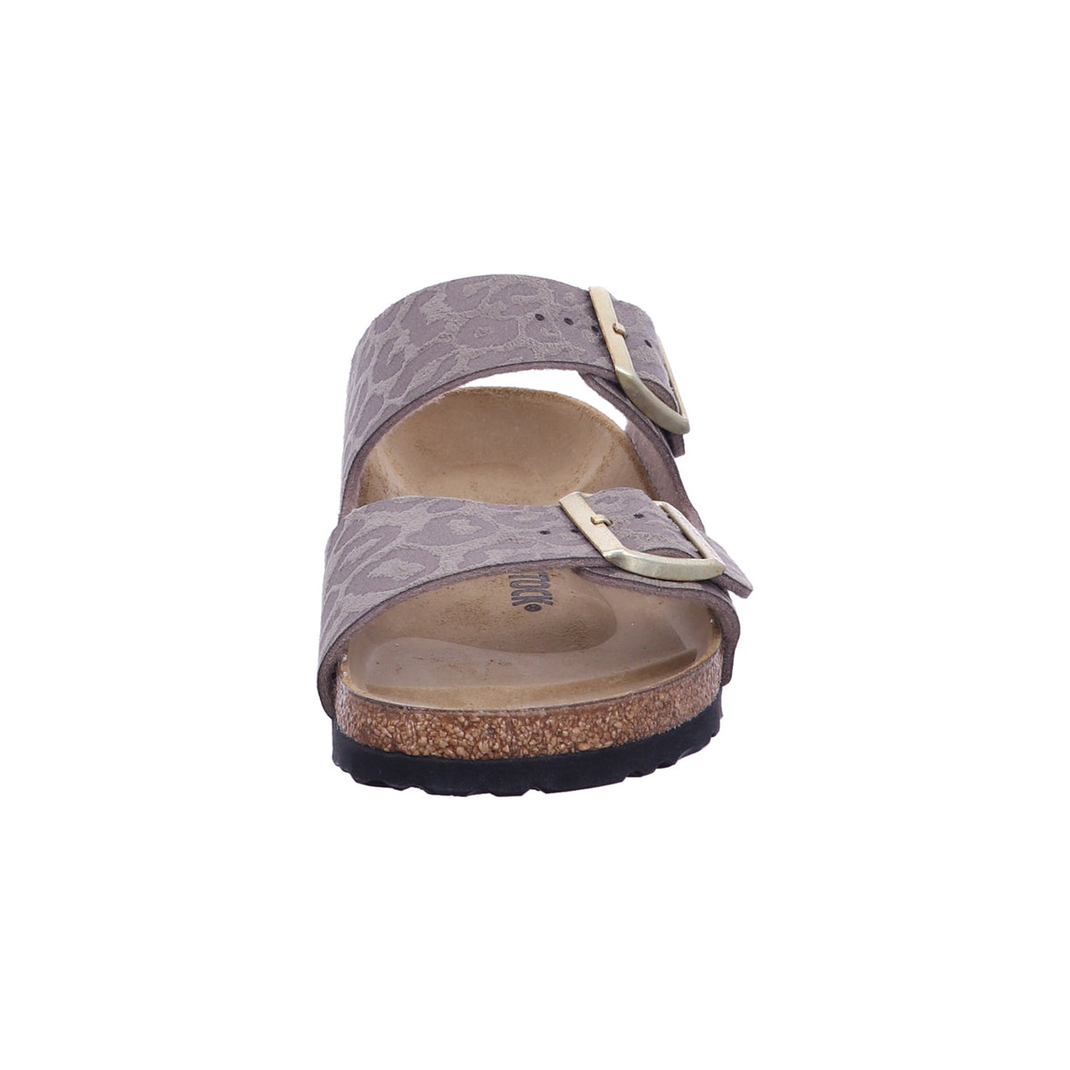 Birkenstock Pantolette 1031941 Arizona SYN Leo Gray Taupe in Grau