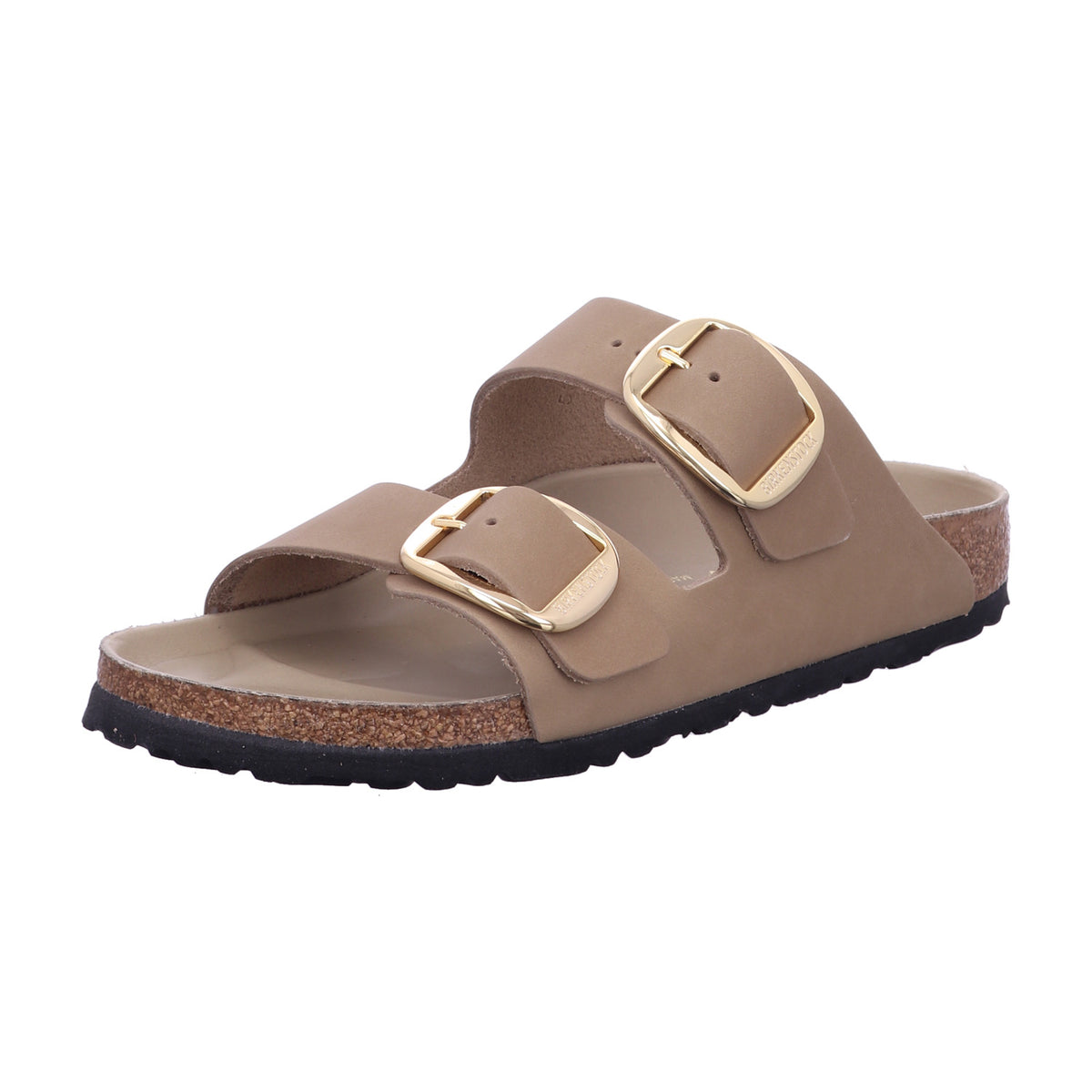 Birkenstock Pantolette 1030395 Arizona Big Buckle LEOI TabaccoBrown HEX in Braun