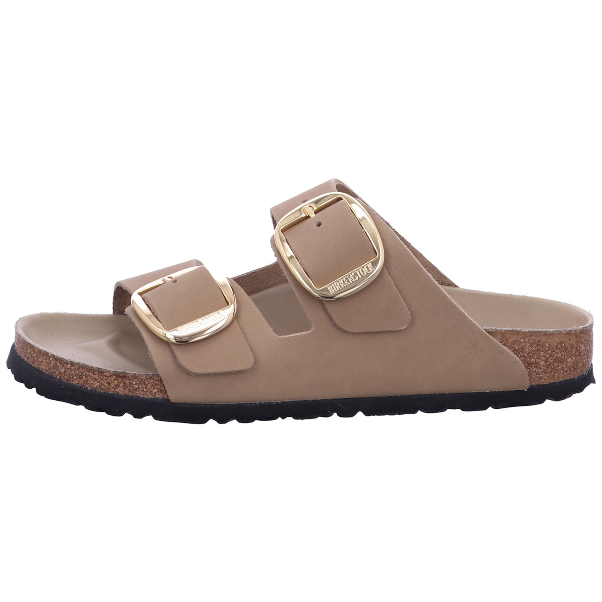 Birkenstock Pantolette 1030395 Arizona Big Buckle LEOI TabaccoBrown HEX in Braun