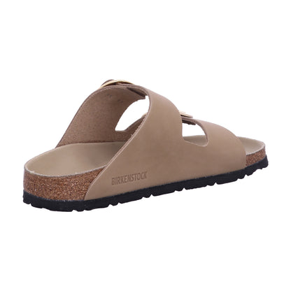 Birkenstock Pantolette 1030395 Arizona Big Buckle LEOI TabaccoBrown HEX in Braun