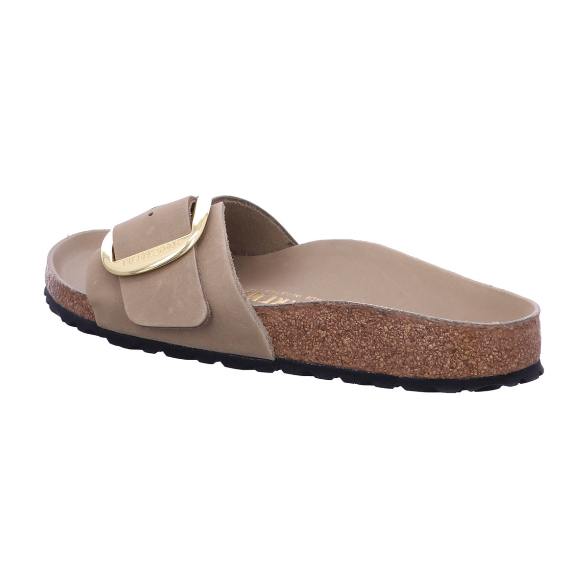 Birkenstock Pantolette 1030467 Madrid Big Buckle LEOI Tabacco Brown HEX in Braun