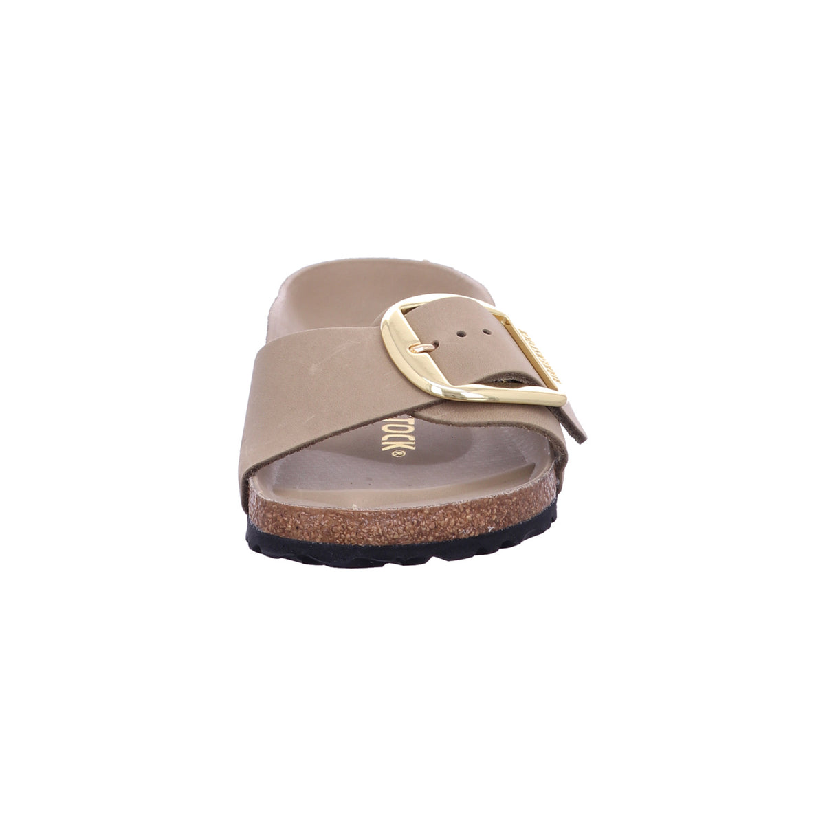 Birkenstock Pantolette 1030467 Madrid Big Buckle LEOI Tabacco Brown HEX in Braun