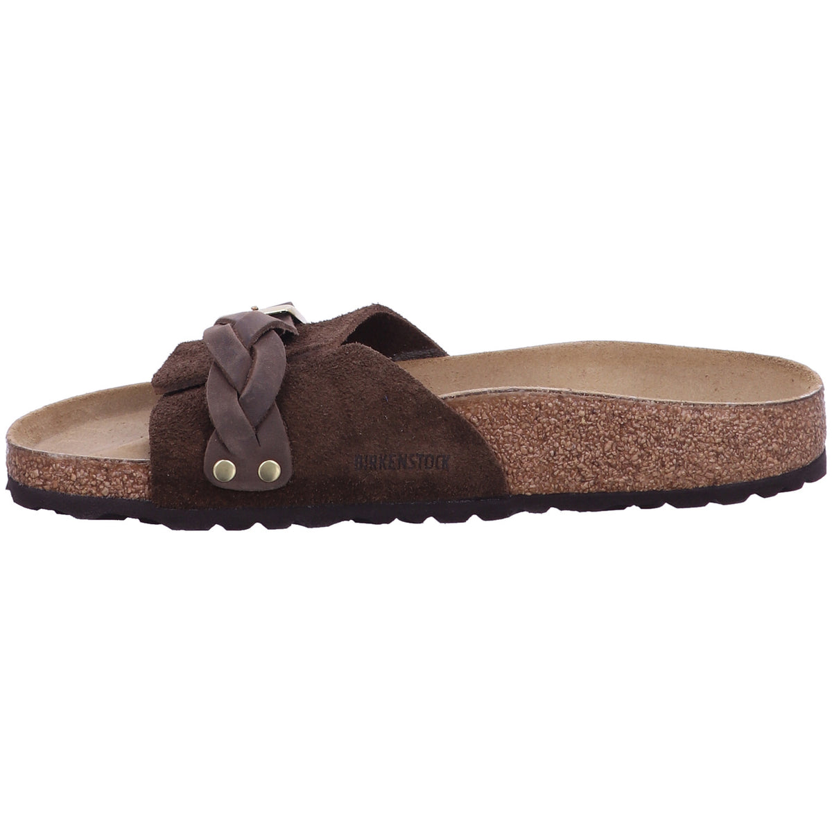 Birkenstock Pantolette 1031734 Oita Braided LEOI/LEVE Carafe in Braun