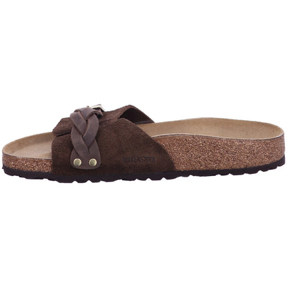 Birkenstock Pantolette 1031734 Oita Braided LEOI/LEVE Carafe in Braun