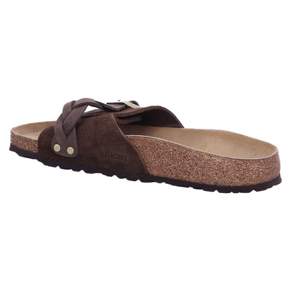 Birkenstock Pantolette 1031734 Oita Braided LEOI/LEVE Carafe in Braun