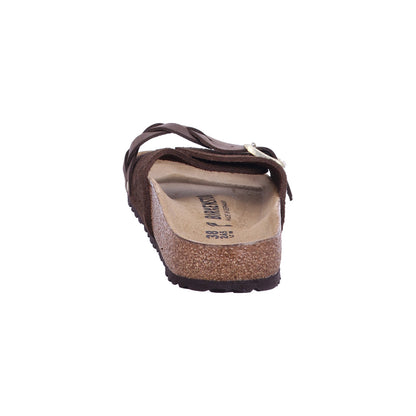 Birkenstock Pantolette 1031734 Oita Braided LEOI/LEVE Carafe in Braun