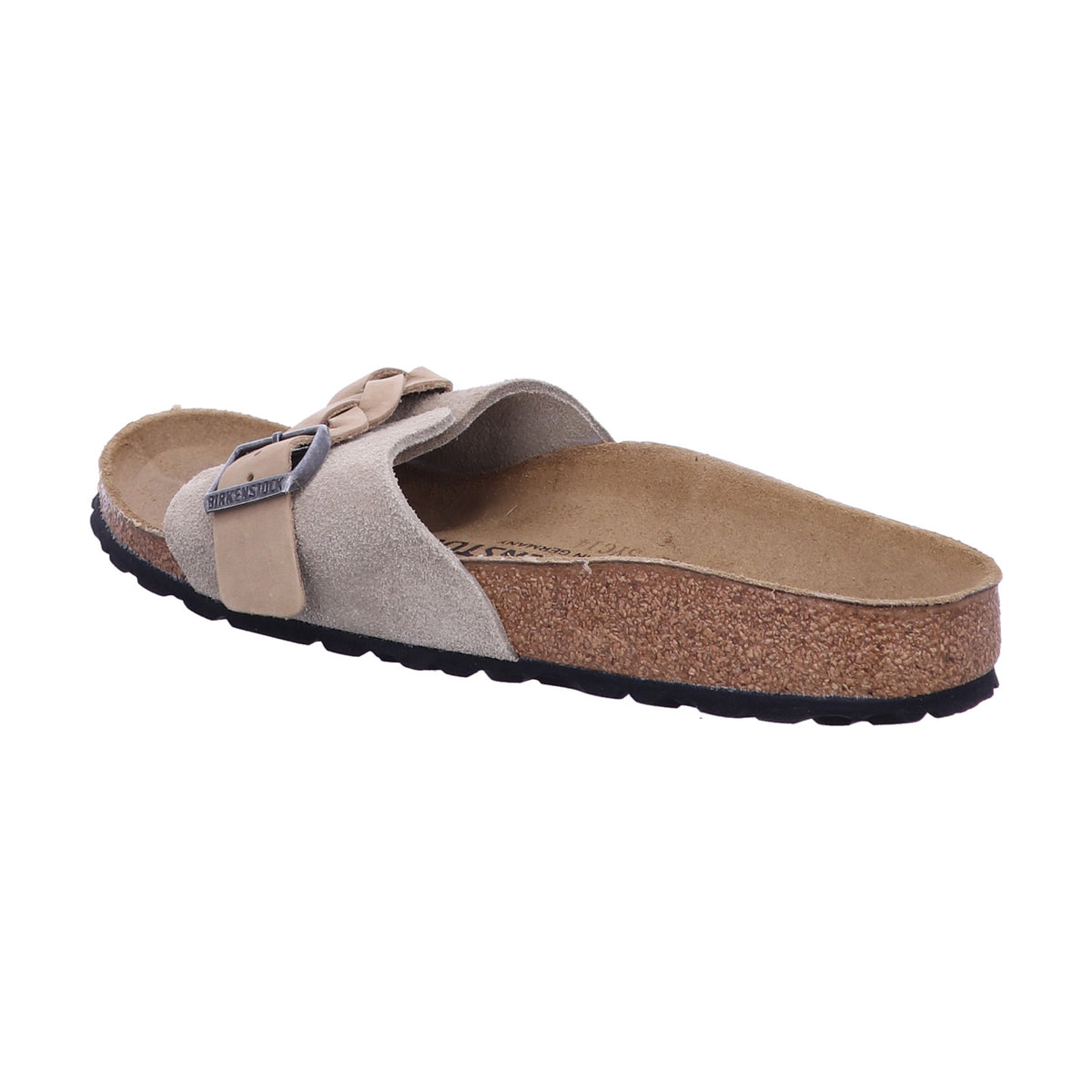 Birkenstock Pantolette 1026730 Oita Braided LEOI/LEVE Taupe in Beige