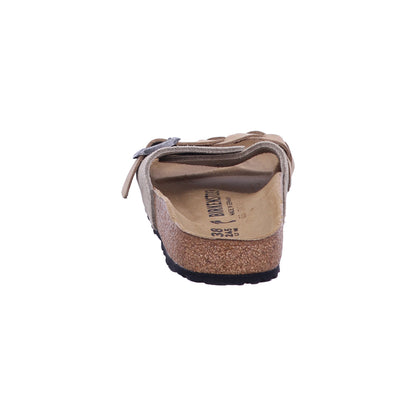Birkenstock Pantolette 1026730 Oita Braided LEOI/LEVE Taupe in Beige