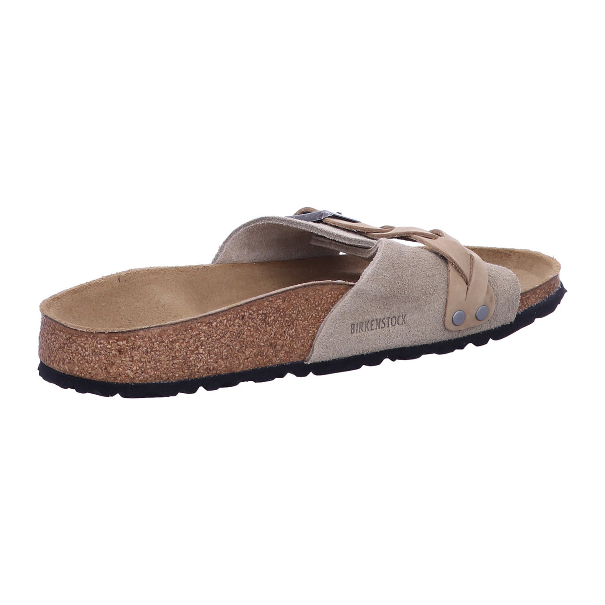 Birkenstock Pantolette 1026730 Oita Braided LEOI/LEVE Taupe in Beige