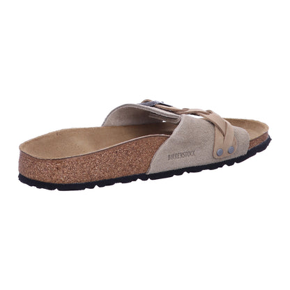 Birkenstock Pantolette 1026730 Oita Braided LEOI/LEVE Taupe in Beige