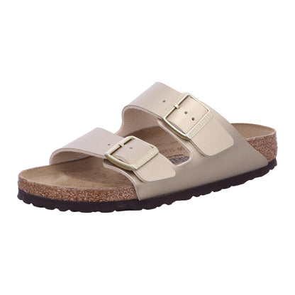 Birkenstock Pantolette 1016111 Arizona BF Gold in Beige
