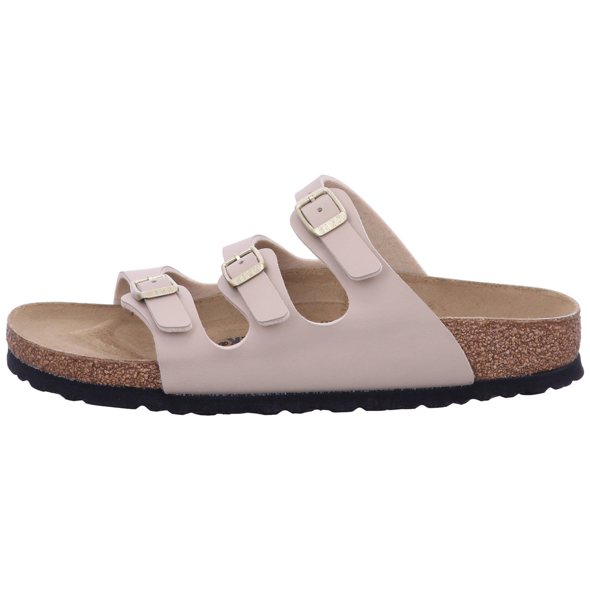Birkenstock Pantolette 1029265 Florida BF Sandcastle in Beige