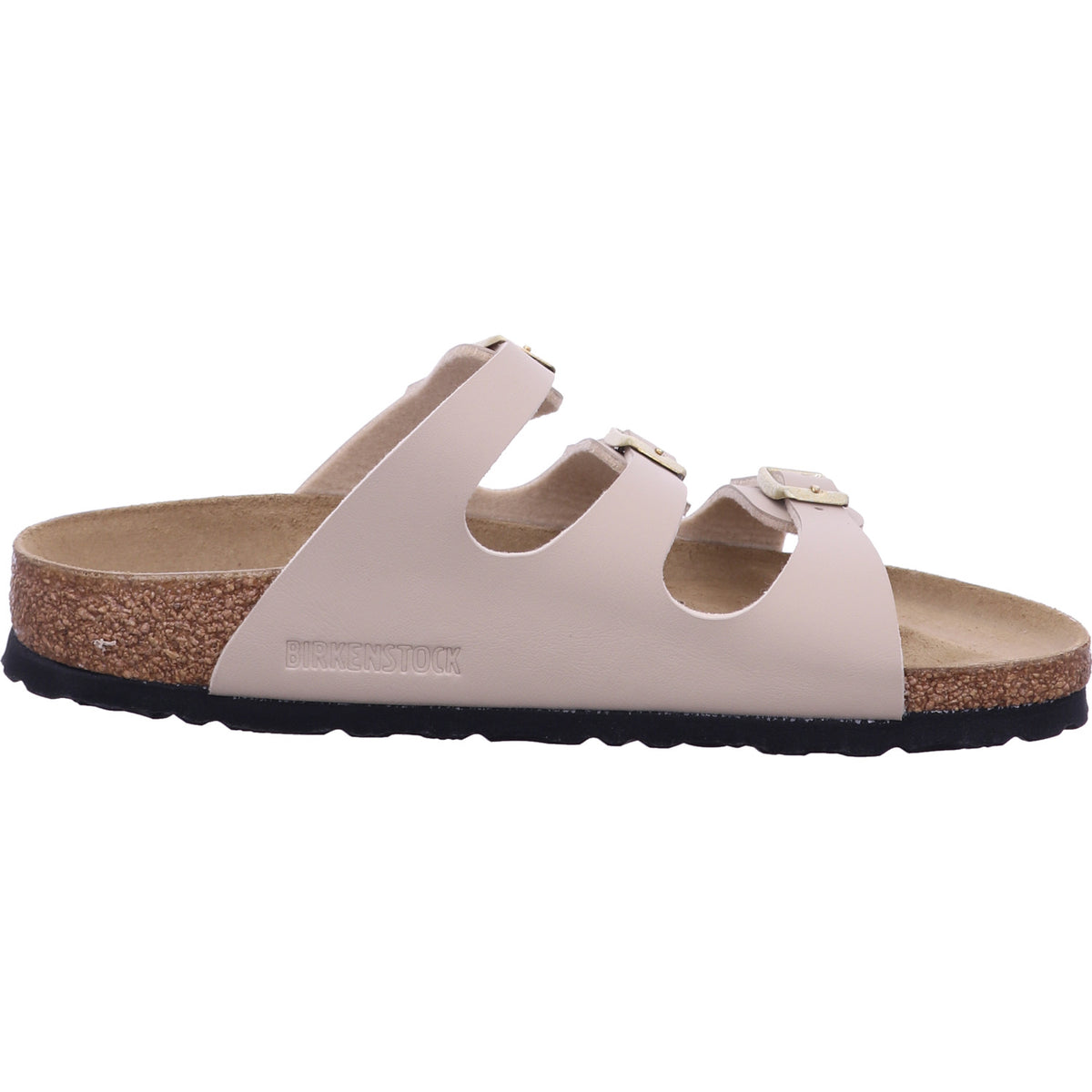 Birkenstock Pantolette 1029265 Florida BF Sandcastle in Beige
