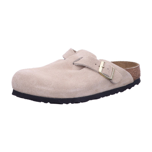Birkenstock Pantolette 1030883 Boston LEVE Sandcastle in Beige