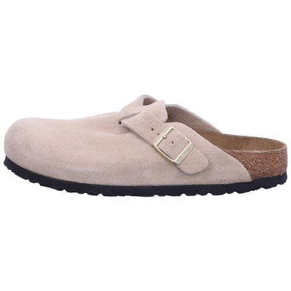 Birkenstock Pantolette 1030883 Boston LEVE Sandcastle in Beige