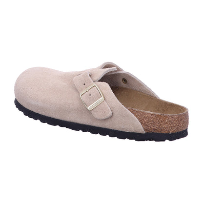 Birkenstock Pantolette 1030883 Boston LEVE Sandcastle in Beige