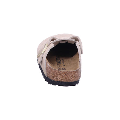 Birkenstock Pantolette 1030883 Boston LEVE Sandcastle in Beige