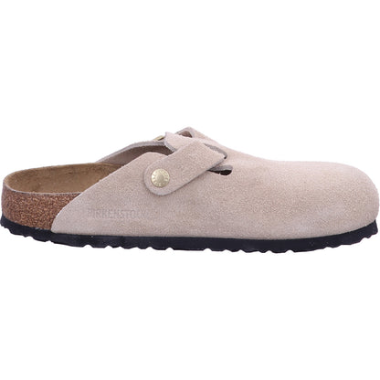 Birkenstock Pantolette 1030883 Boston LEVE Sandcastle in Beige