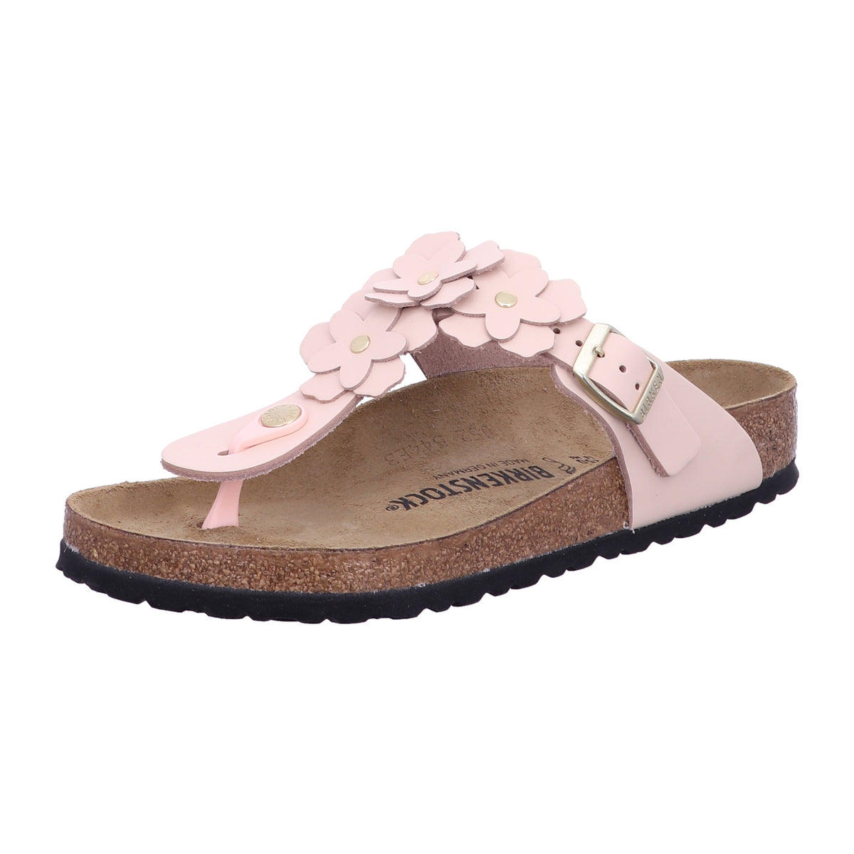 Birkenstock Pantolette 1029287 Gizeh Flowers LE Light Rose in Beige