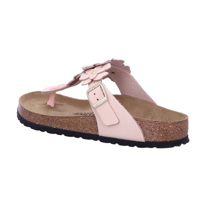 Birkenstock Pantolette 1029287 Gizeh Flowers LE Light Rose in Beige