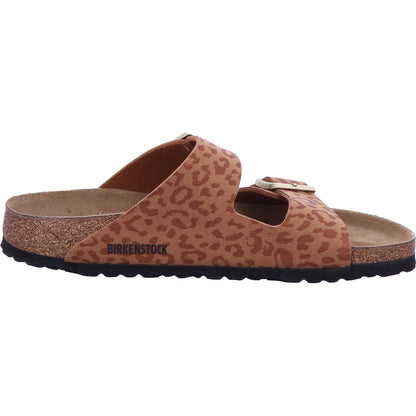 Birkenstock Pantolette 1031926 Arizona SYN Leo Pecan in Rot