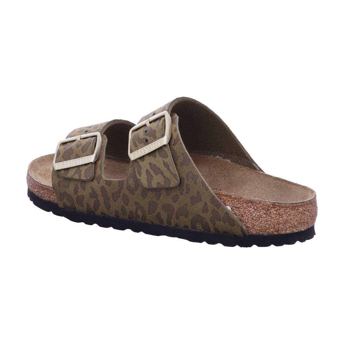 Birkenstock Pantolette 1030586 Arizona SYN Leo Khaki in Grün