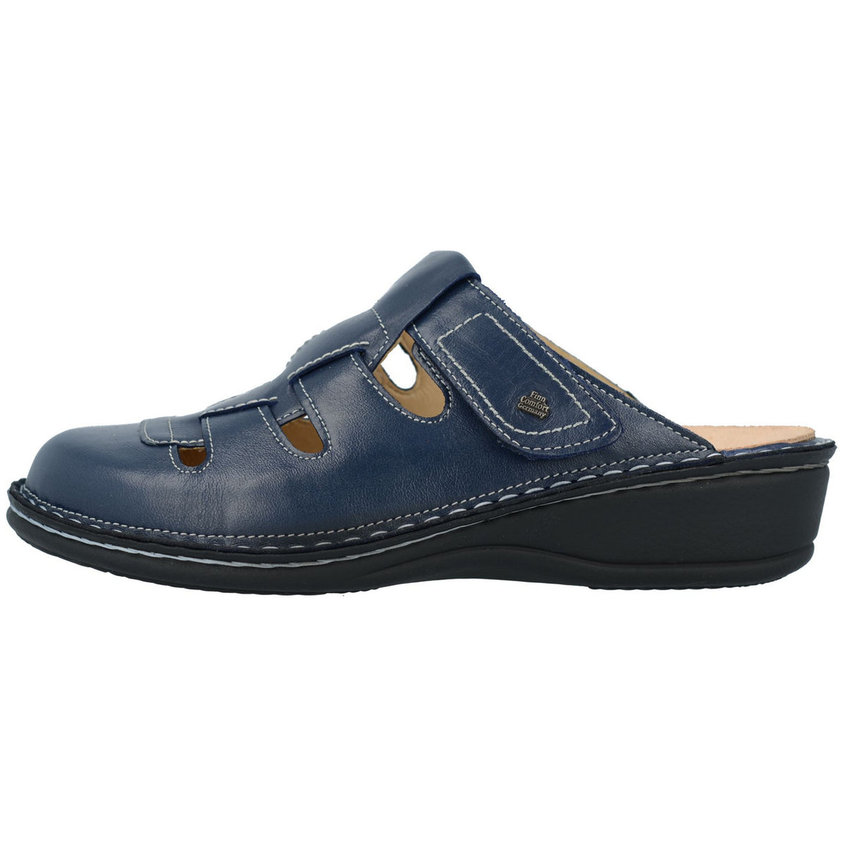 Finn Comfort Pantolette 02520 JAVA in Blau