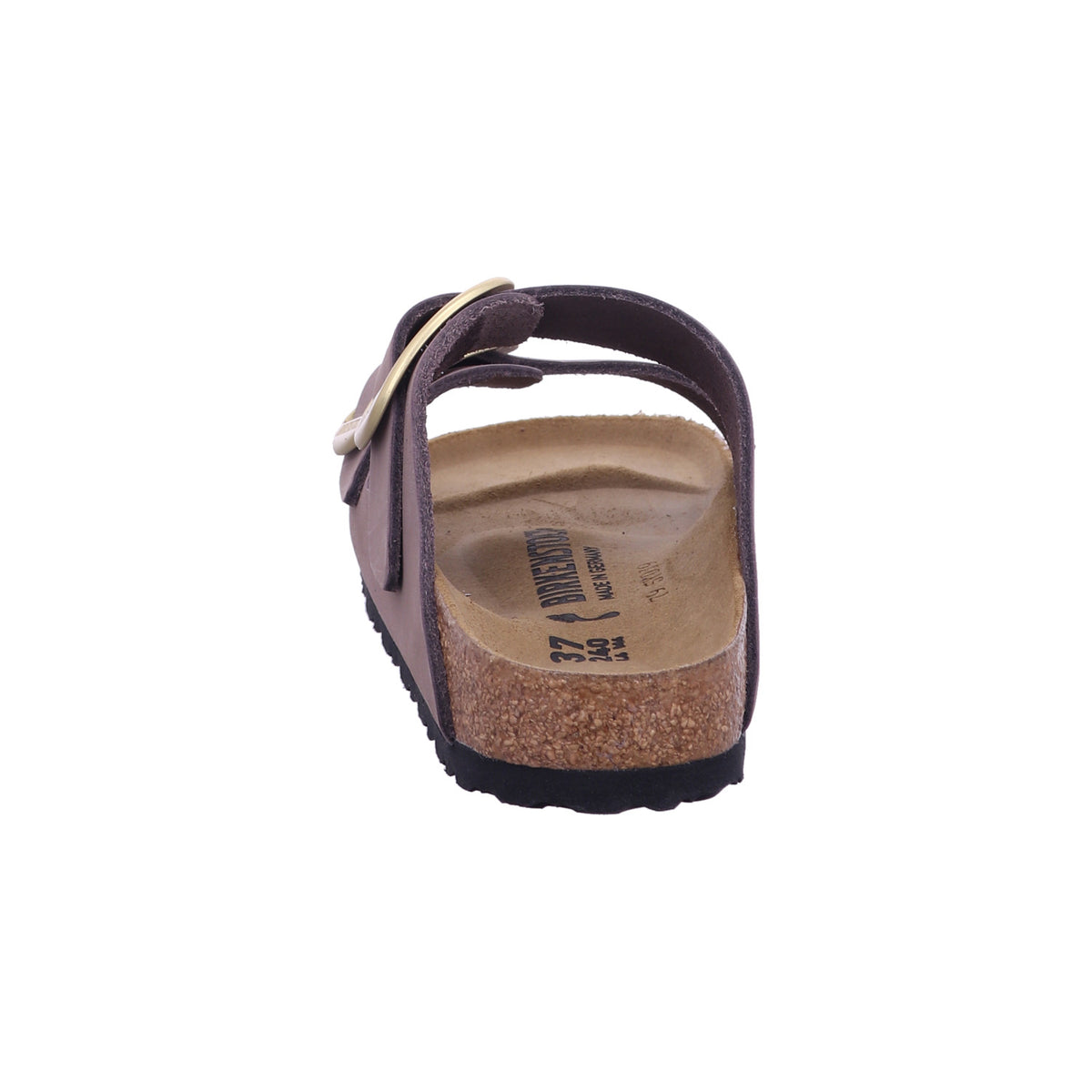 Birkenstock Pantolette 1030528 Arizona Big Buckle LENB Faded Purple in Grau