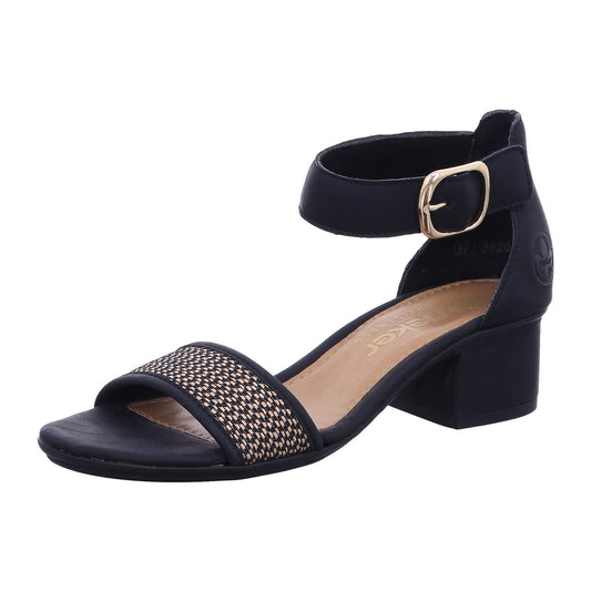 Rieker Sandalette 64952  in Schwarz