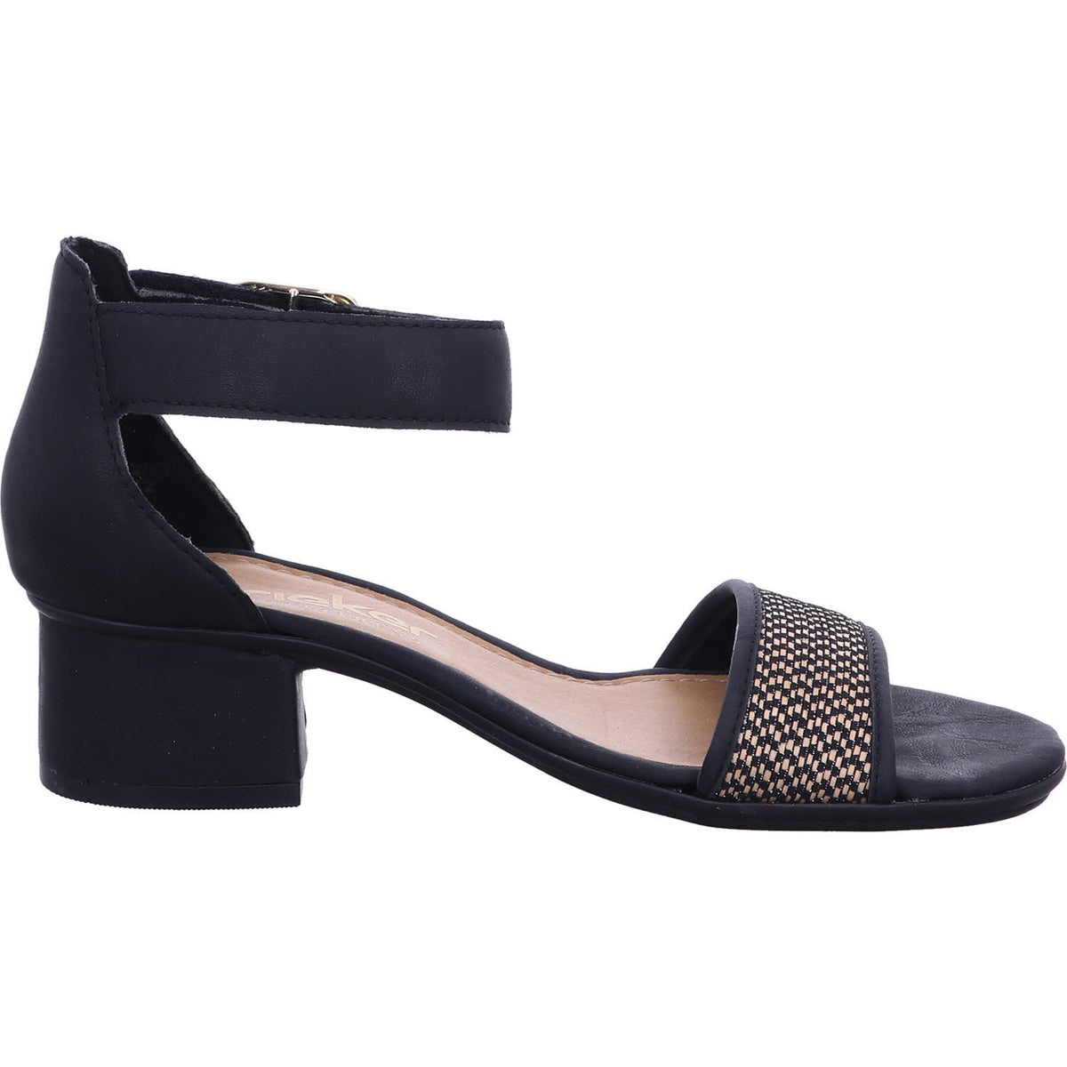 Rieker Sandalette 64952  in Schwarz