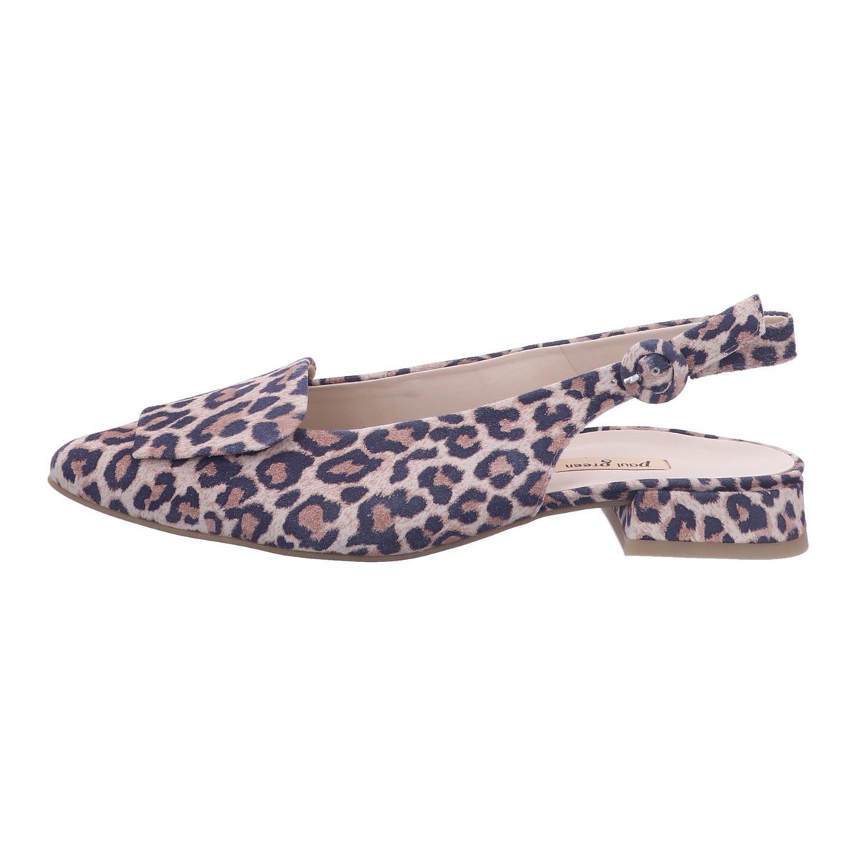 Paul Green Sandalette 6090 0077-6090-077/Sandalette in Braun