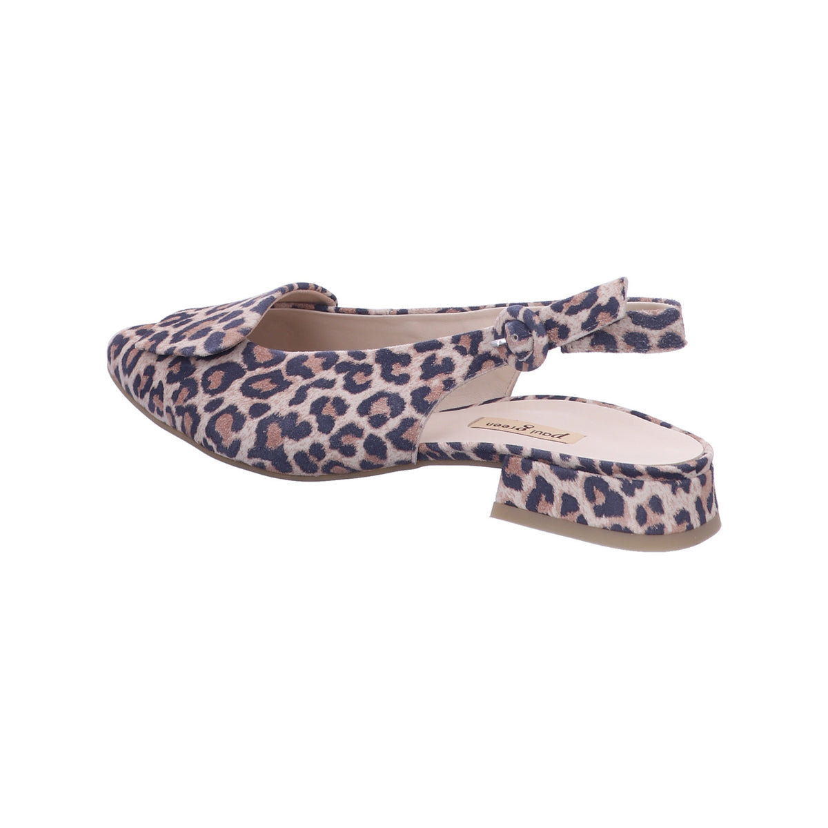 Paul Green Sandalette 6090 0077-6090-077/Sandalette in Braun