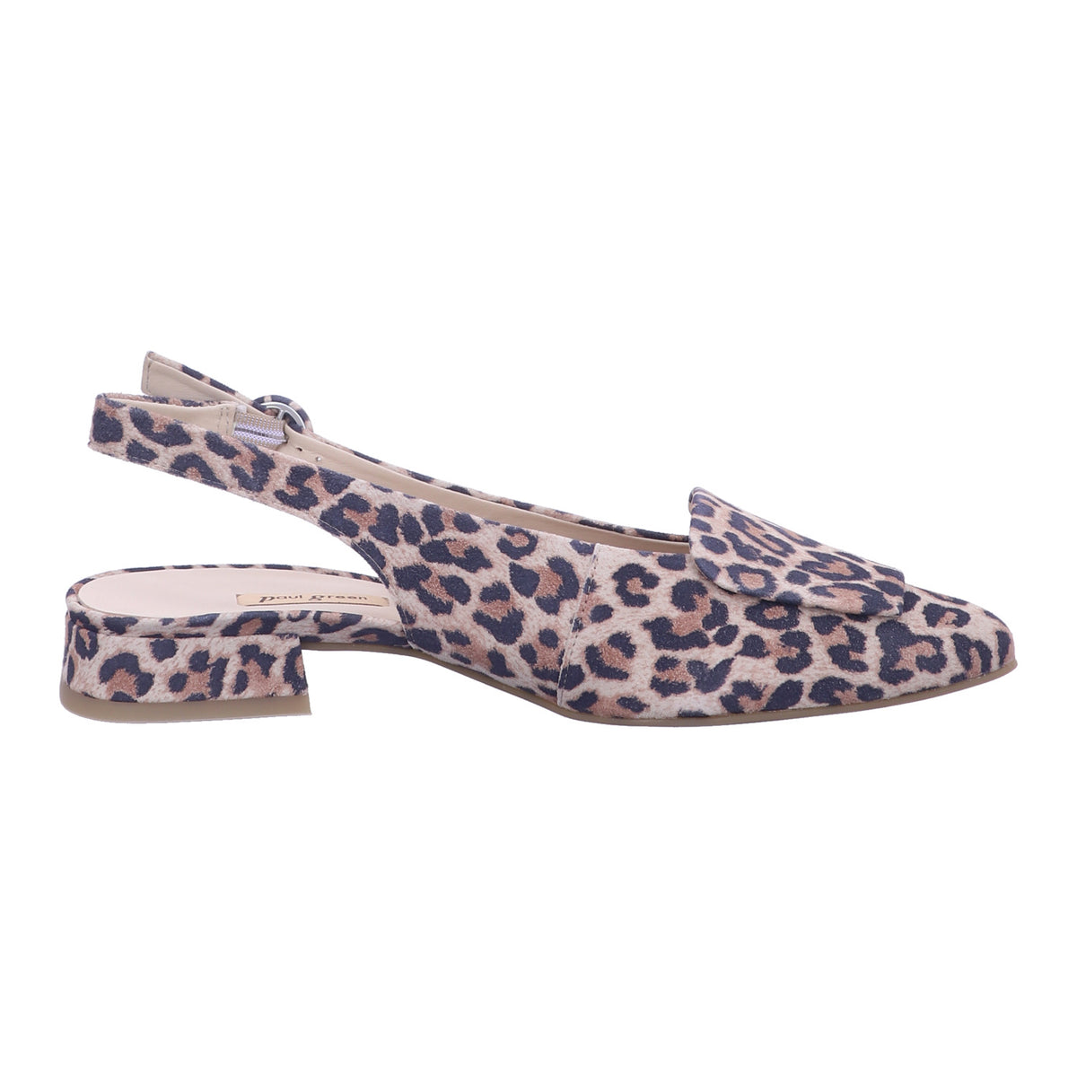 Paul Green Sandalette 6090 0077-6090-077/Sandalette in Braun