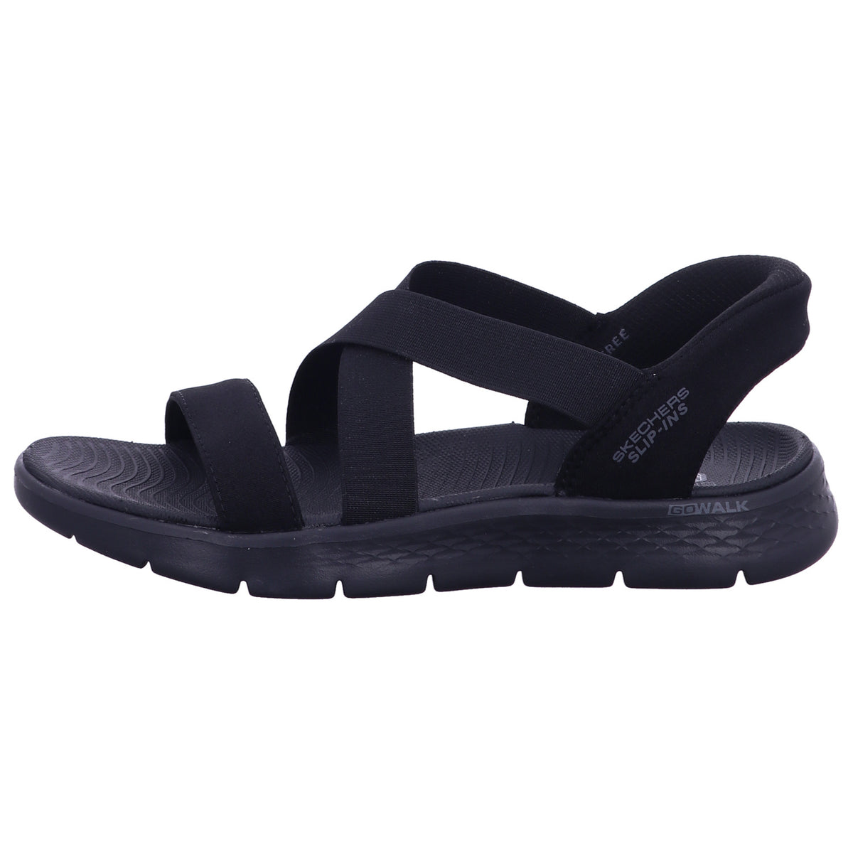 Skechers Sandalette 141489 GO WALK FLEX SANDAL - GLIMMER UP in Schwarz
